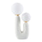 Modern European furniture - Double Round Glass Table Lamp L - www.oroa.com
