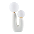 Modern European furniture - Double Round Glass Table Lamp L - www.oroa.com