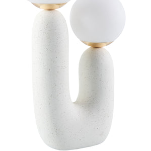   Modern European furniture - Double Round Glass Table Lamp L - www.oroa.com | Oroa.com