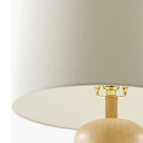 Modern European furniture - Painted Wood Accent Table Lamp - www.oroa.com