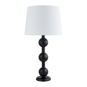  Modern European furniture - Triple Orb Rubberwood Table Lamp - www.oroa.com | Oroa.com