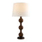 Modern European furniture - Triple Orb Rubberwood Table Lamp - www.oroa.com