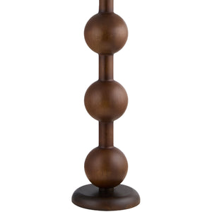   Modern European furniture - Triple Orb Rubberwood Table Lamp - www.oroa.com | Oroa.com