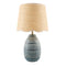Modern European furniture - Scalloped Beige Jute Table Lamp - www.oroa.com