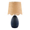 Modern European furniture - Scalloped Beige Jute Table Lamp - www.oroa.com