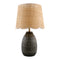 Modern European furniture - Scalloped Beige Jute Table Lamp - www.oroa.com