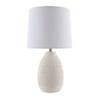 Modern European furniture - High Gloss Ceramic Table Lamp - www.oroa.com