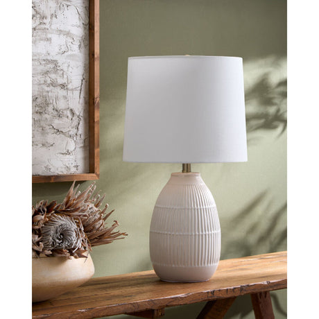 Modern European furniture - High Gloss Ceramic Table Lamp - www.oroa.com