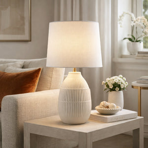   Modern European furniture - High Gloss Ceramic Table Lamp - www.oroa.com | Oroa.com