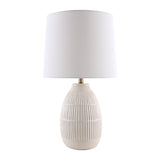 Modern European furniture - High Gloss Ceramic Table Lamp - www.oroa.com