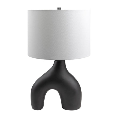 Modern European furniture - Cotton Shade Arched Table Lamp - www.oroa.com