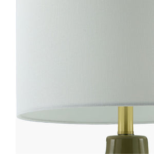   Modern European furniture - Cotton Shade Arched Table Lamp - www.oroa.com | Oroa.com