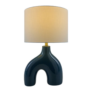   Modern European furniture - Cotton Shade Arched Table Lamp - www.oroa.com | Oroa.com
