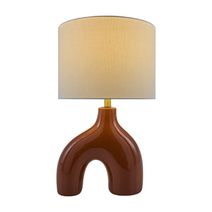   Modern European furniture - Cotton Shade Arched Table Lamp - www.oroa.com | Oroa.com