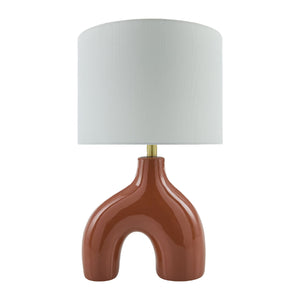   Modern European furniture - Cotton Shade Arched Table Lamp - www.oroa.com | Oroa.com