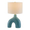 Modern European furniture - Cotton Shade Arched Table Lamp - www.oroa.com