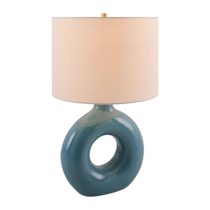   Modern European furniture - Ceramic Ring Accent Table Lamp - www.oroa.com | Oroa.com
