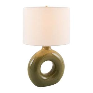   Modern European furniture - Ceramic Ring Accent Table Lamp - www.oroa.com | Oroa.com
