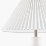 Modern European furniture - Pleated Fabric Arched Table Lamp - www.oroa.com