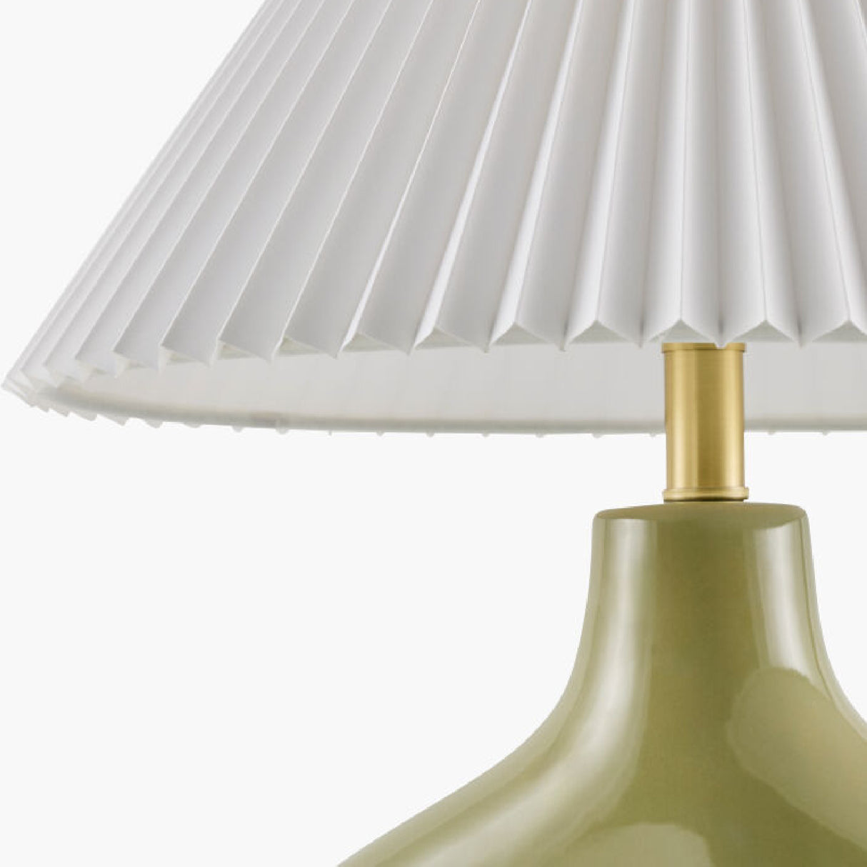   Modern European furniture - Pleated Fabric Arched Table Lamp - www.oroa.com | Oroa.com