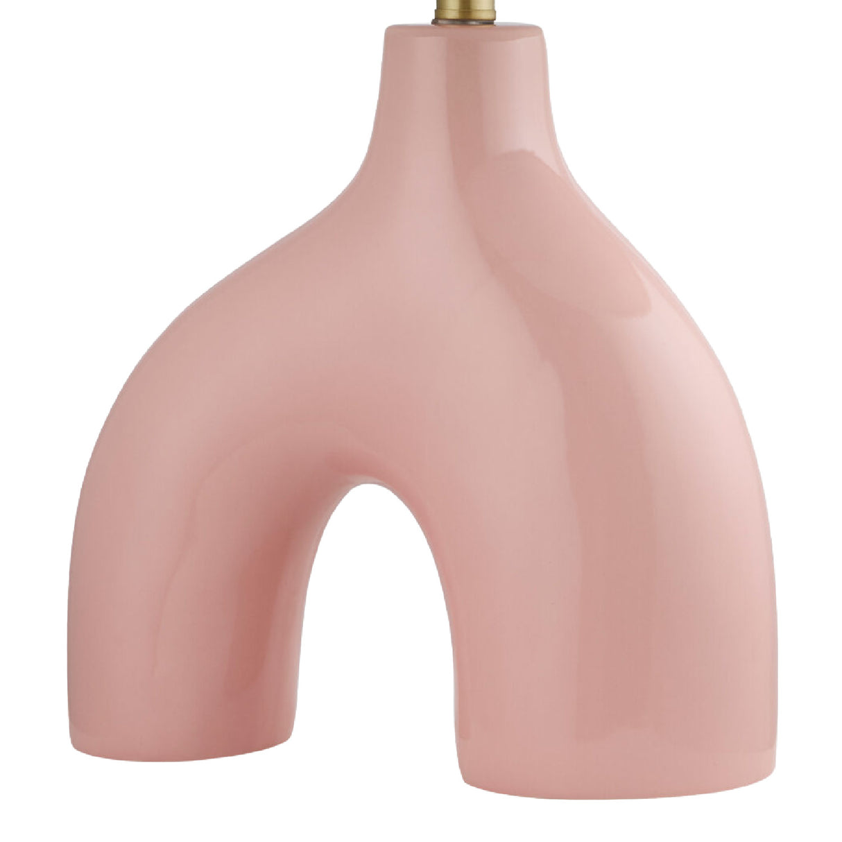   Modern European furniture - Pleated Fabric Arched Table Lamp - www.oroa.com | Oroa.com