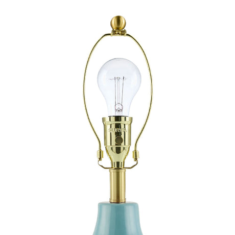 Modern European furniture - Pleated Fabric Arched Table Lamp - www.oroa.com