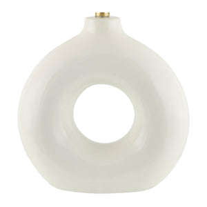   Modern European furniture - Pleated White Fabric Table Lamp - www.oroa.com | Oroa.com