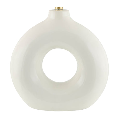 Modern European furniture - Pleated White Fabric Table Lamp - www.oroa.com