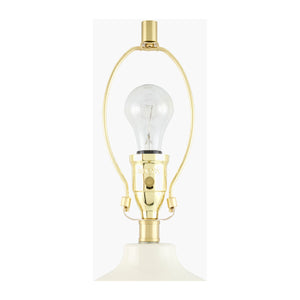   Modern European furniture - Pleated White Fabric Table Lamp - www.oroa.com | Oroa.com