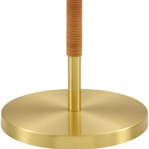   Modern European furniture - Conical Rattan Accent Floor Lamp - www.oroa.com | Oroa.com