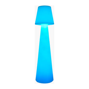Modern European furniture - Frosted White Outdoor Floor Lamp - www.oroa.com