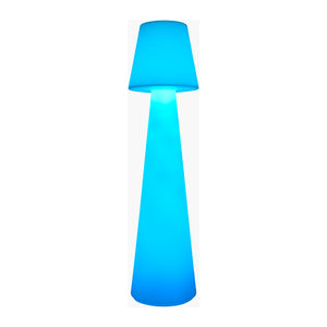   Modern European furniture - Frosted White Outdoor Floor Lamp - www.oroa.com | Oroa.com