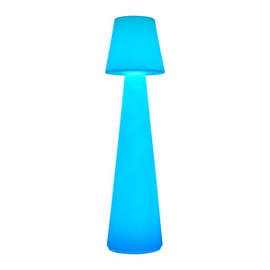  Modern European furniture - Frosted White Outdoor Floor Lamp - www.oroa.com | Oroa.com