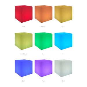   Modern European furniture - White Cube Outdoor Table Lamp - www.oroa.com | Oroa.com
