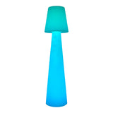 Modern European furniture - Frosted White Outdoor Floor Lamp - www.oroa.com