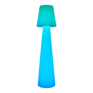   Modern European furniture - Frosted White Outdoor Floor Lamp - www.oroa.com | Oroa.com