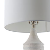 Modern European furniture - White Cotton Accent Table Lamp - www.oroa.com