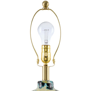   Modern European furniture - Painted Glass Accent Table Lamp - www.oroa.com | Oroa.com