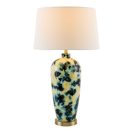   Modern European furniture - Painted Glass Accent Table Lamp - www.oroa.com | Oroa.com