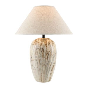   Modern European furniture - Brown Swirl Ceramic Table Lamp - www.oroa.com | Oroa.com