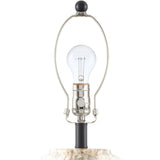 Modern European furniture - Brown Swirl Ceramic Table Lamp - www.oroa.com