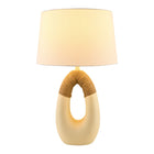 Modern European furniture - Carved Out Base Table Lamp - www.oroa.com