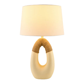 Modern European furniture - Carved Out Base Table Lamp - www.oroa.com