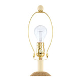 Modern European furniture - Carved Out Base Table Lamp - www.oroa.com