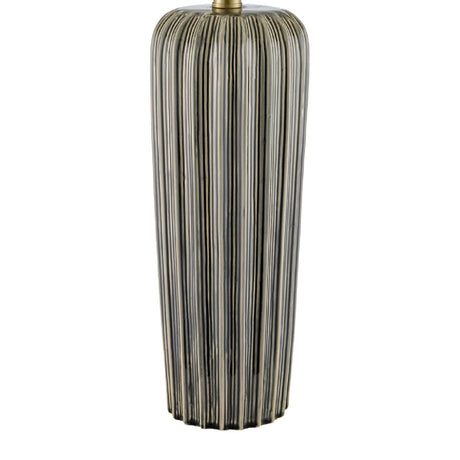 Modern European furniture - Gray Ceramic Table Lamp - www.oroa.com