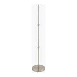 Modern European furniture - White Glass Dome Floor Lamp - www.oroa.com