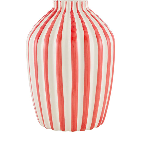 Modern European furniture - Lined Ceramic Accent Table Lamp - www.oroa.com