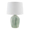Modern European furniture - Lined Ceramic Accent Table Lamp - www.oroa.com