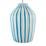 Modern European furniture - Lined Ceramic Accent Table Lamp - www.oroa.com