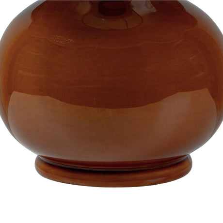 Modern European furniture - Scalloped Raffia Shade Table Lamp - www.oroa.com